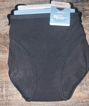 Hanes ~ 3-Pair Women&#39;s Bikini Underwear Panties Cotton Modal Blend ~ XL - £12.39 GBP