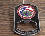 Federal Air Marshal Service  FAM FAMS Challenge Coin / Bottle Opener  #74W - $20.78