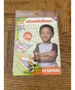 Nickelodeon Tattoos 1 pk of 25 Tattoos -Kid Safe &amp; Fun-Brand New-SHIPS N... - $201.12 MXN