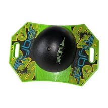 Flybar Pogo Ball Toy Jump Trick Bounce Pogo Board for Kids Green &amp; Black EUC - £13.13 GBP