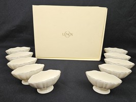 Lenox Wedding Promises Platinum Sweetheart Bowls 3.5&quot; Set of 10 6128961 NEW - £38.44 GBP