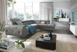 Camelia Leather Sectional w/Bed and Storage - £6,121.17 GBP