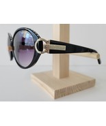 Caviar 2621 Sunglasses Women&#39;s Black Gold Authentic New - $285.95