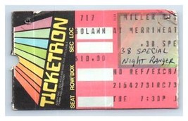 38 Special Night Ranger Concert Ticket Stub July 15 1986 Columbia Maryland - £32.03 GBP