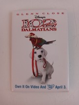 Glenn Close Disney&#39;s 102 Dalmations Movie Promo Pin Button - £6.46 GBP
