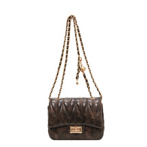 European Station Chanel-Style Bags Hand Bag High-Grade Willow Leaf Pleated Shoul - £34.36 GBP
