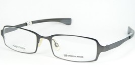 GIMME GLASSES Vol. 8.1 Gry Dunkelgrau Brille Pure Titan Rahmen 50-18-130mm - £64.31 GBP