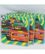 Lunch Napkins Stock Car Paper Art 16 count  Lot of 3 Packages - $110.63 MXN