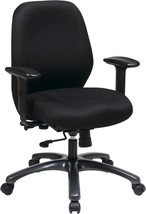 Ergonomic Chair By Office Star For High Intensity Use With 2-To-1, Black. - £261.29 GBP
