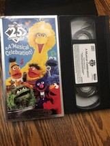 Sesame Street 25 Years Musical Celebration Kids VHS Video Collector’s Edition - £4.39 GBP