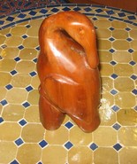 Carved Wooden duck statue - Duck Wood carving figurine, Duck figurine in... - $1,511.64 MXN