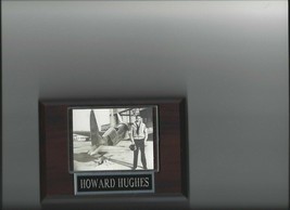 HOWARD HUGHES PLAQUE AVIATION PICTURE AIRPLANE - $3.95