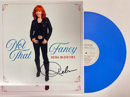 Reba McEntire signed 2023 Not That Fancy 12x12 Art Card/Album Cover/LP/Vinyl Rec - £134.27 GBP