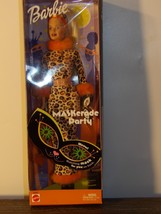 2002 Maskerade Party Barbie Doll Halloween Barbie Mattel #56204 - £53.78 GBP