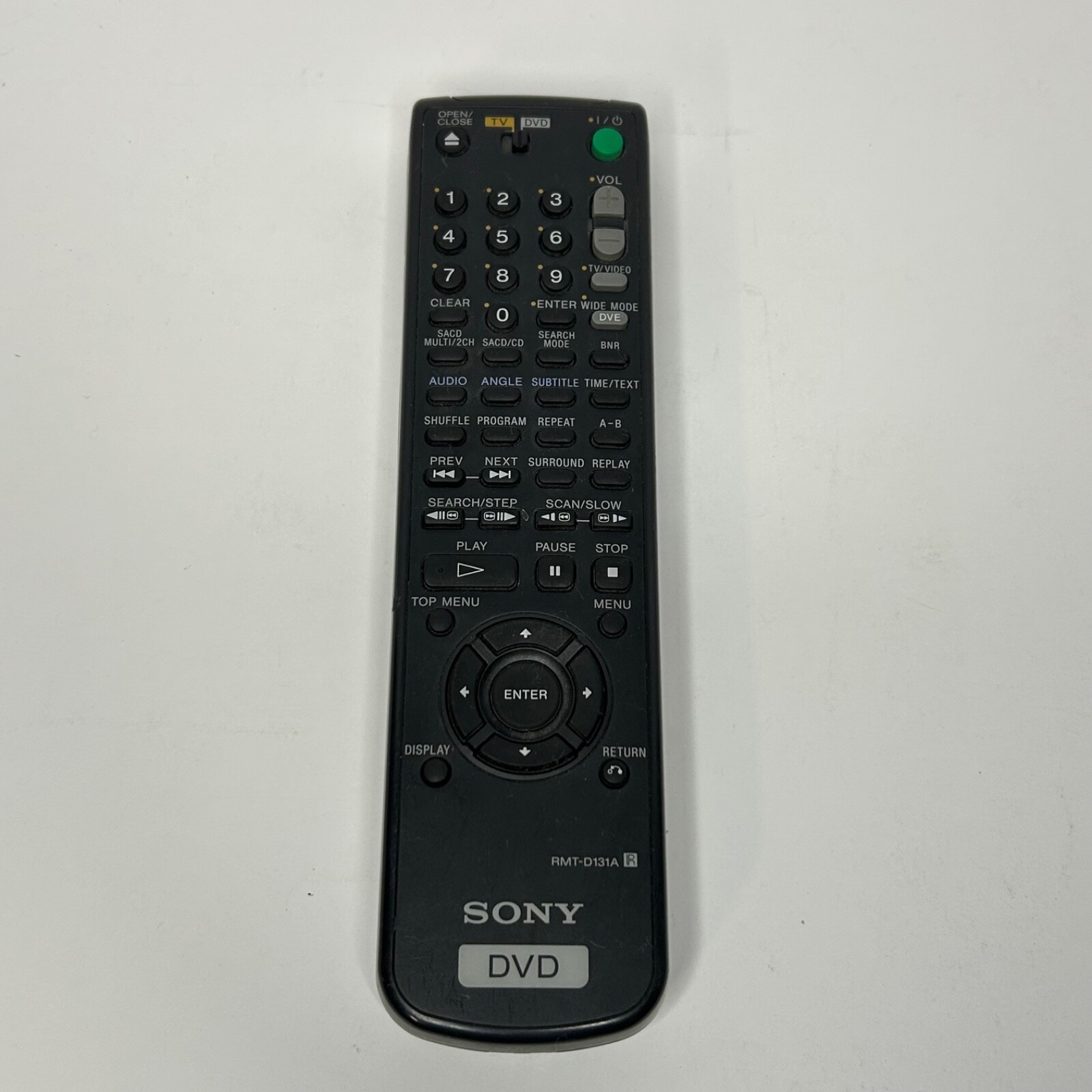 Sony RMT-D131A Remote fr DVPNS5 DVPNS500 DVPNS500N DVPNS500V DVPNS50DV DVPNS700V  			
