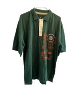 University Of Miami Miami Hurricanes Embroidered Polo Men&#39;s NWOT Size L - $807.81 MXN