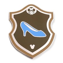 Cinderella Disney Pin: Glass Slipper Princess Crest - £15.65 GBP