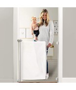 Momcozy Retractable Baby/Dog Gate, 33&quot; Tall, Extends up to 55&quot; Wide Safe... - £22.36 GBP