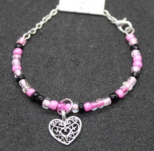Pink Heart Bracelets - $104.51 MXN