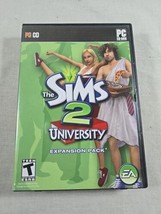 The Sims 2 University PC Expansion Pack 2005 2 Disc And Manual - £9.52 GBP