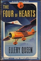 Ellery Queen: The Four Of Hearts - Paperback ( VG+ Cond.) - $36.80
