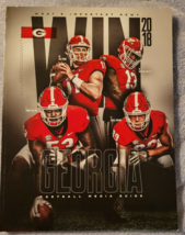 2018 Georgia Football Media Guide Jake Fromm, Justin Fields, Rodrigo Bla... - $15.43