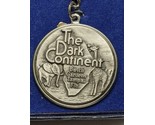 Vintage The Dark Continent Busch Gardens Tampa Fla Keychain 1 1/2&quot; - £31.31 GBP