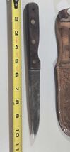 Vintage Herters Waseca Minn Bowie Style Fixed Blade Hunting Knife W/ Sheath - $39.60
