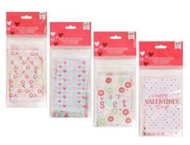 Valentine Themed Treat Bags with Zip-Seal (40) - $6.92