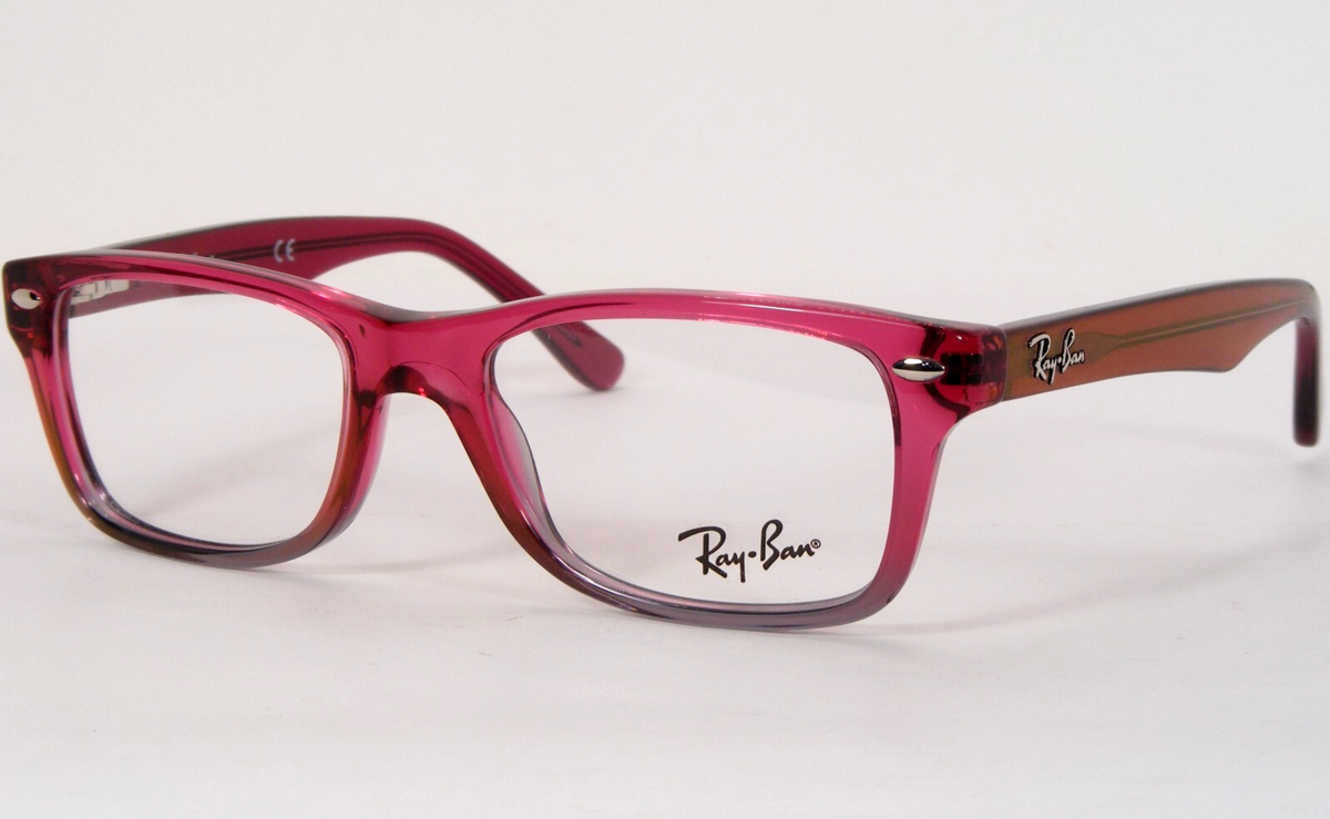 Gafas De Sol Ray Ban Junior RB 1531 3648 Cristal Fucsia Rosa / Gris 46-16-125 - $76.03