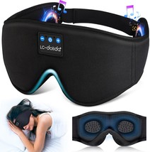 LC dolida Sleep Headphones 3D Sleep Mask Bluetooth Wireless Music Eye Mask Sleep - £33.77 GBP