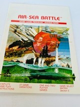 Air Sea Battle Atari Video Game Manual Guide vtg computer system electro... - £10.87 GBP