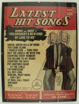 Vintage Sheet Music Latest Hit Songs Betty Grable June Haver The Dolly Sisters - £8.66 GBP