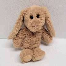 Ty Attic Treasures Cuddlys Beanie Adrienne Bunny Rabbit Plush Tan Brown 8&quot; - £16.20 GBP