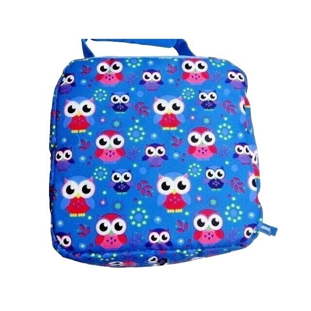 Arctic Zone Blue Owls Insulated Lunch Kit Food Container Tumbler Ice Pack Gift Item image 3