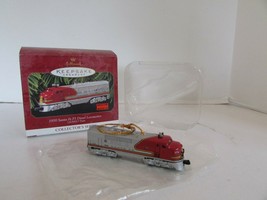 HALLMARK ORNAMENT 1950 SANTA FE F3 DIESEL LOCOMOTIVE LIONEL TRAIN DIECAS... - £5.33 GBP