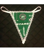 New Womens DALLAS STARS NHL Hockey Gstring Thong Lingerie Panties Underwear - £14.87 GBP