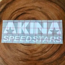 Akina Speed Stars Premium Vinyl Decal | JDM |  Import | Static | Low | T... - $55.40 MXN+