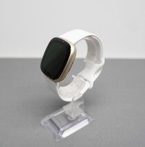 Fitbit Sense 2 Advanced Health Smartwatch FB521 - Pale Gold with White Band image 3