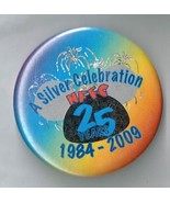 Disney NFFC 25th anniversary a Silver Celebration 1984 to 2009 Pin back ... - €21,90 EUR
