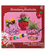 Strawberry Shortcake™ Paint Your Own Berry Sweet Planters Set - $13.51 CAD