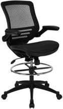 Flash Furniture Waylon Mid-Back Transparent Set of 1, Black Mesh/Black F... - $452.47