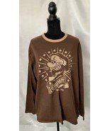 Ladies Long Sleeved Shirt, Grumpy 1937, Disney Store XL, Brwn/Beige, 100... - $599.86 MXN