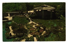 Vintage Postcard Chinese Sunken Garden Brackenridge Park San Antonio Texas - $9.50