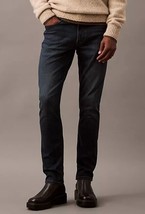 NEW Men&#39;s Calvin Klein Slim Jeans Dark Blue Black Stone Wash 34 x 30  $8... - $39.59