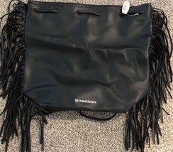 Vintage New W/tags Black Fringe Victorias Secret Backpack VS - £21.74 GBP