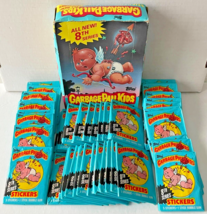 Vtg 1987 Topps Garbage Pail Kids Original 8th Series 8 GPK 48 Wax Packs ... - $376.15