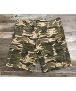 Lincoln Outfitters Mens Size 42 Camo Camouflaged Cargo Shorts - $22.86