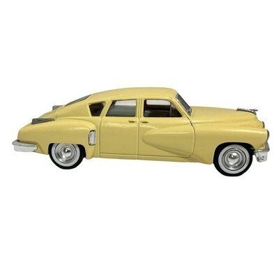VTG Solido 1948 Tucker 1/43 Diecast Car Ivory / Cream Made In France #0290 Item image 4
