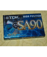Vintage TDK  SA 90 High Bias Audio Cassette Tape NOS - €8,57 EUR